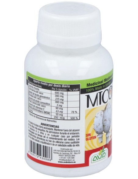 Avd Micotherapy Glico 90Caps