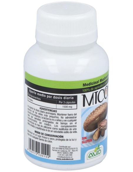 Micotherapy Shiitake 90Cap.