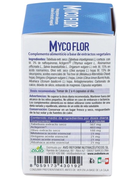 Avd Reform Mycoflor 60Caps