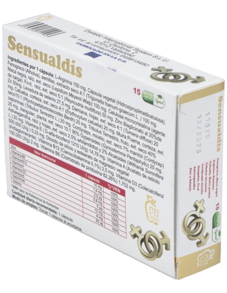 Dis Sensualdis 15Caps