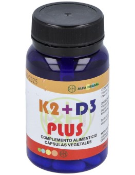 Alfa Herbal K2+D3 Plus 60Caps