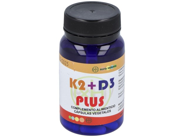 Alfa Herbal K2+D3 Plus 60Caps