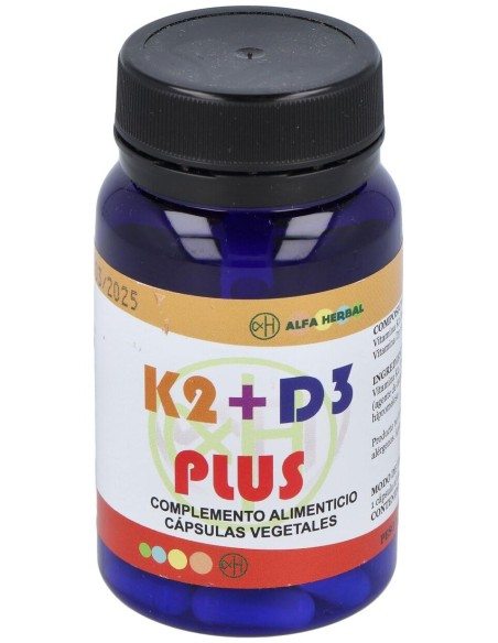 Alfa Herbal K2+D3 Plus 60Caps