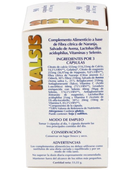 Kalsis, 90 Cápsulas