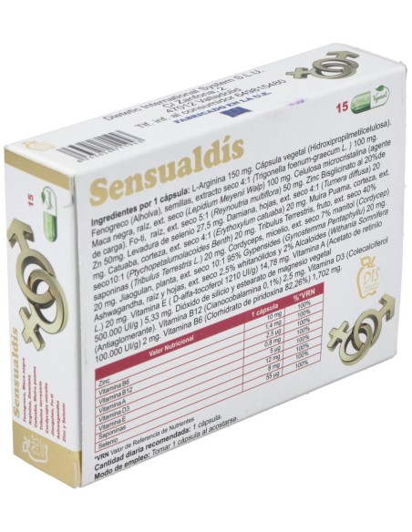 Dis Sensualdis 15Caps
