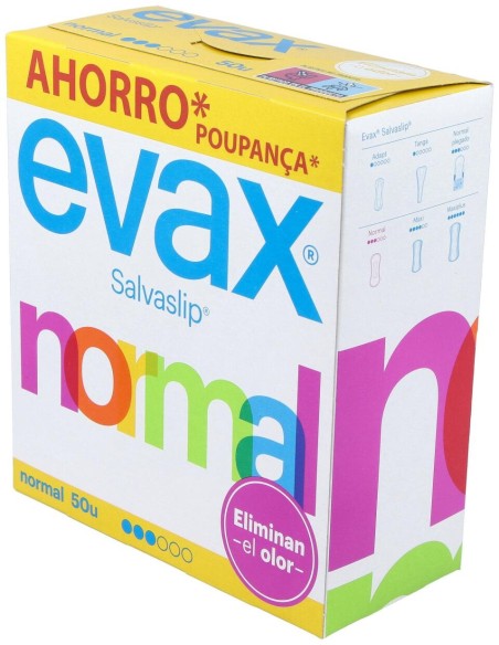 Salvaslip Evax Normal 44+6Ud.