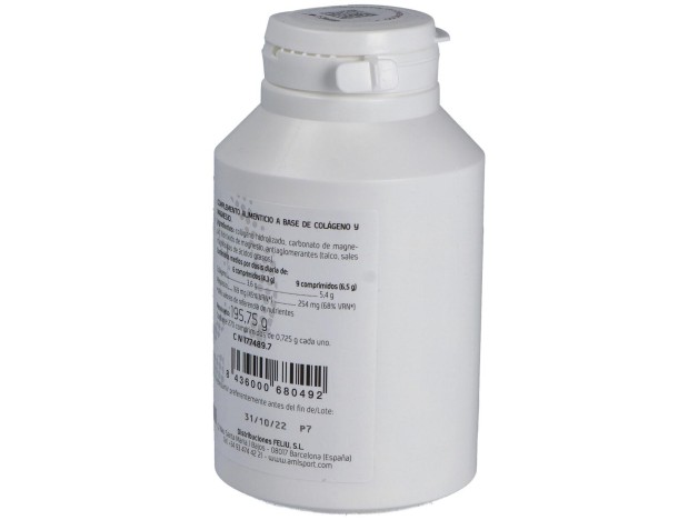 Colageno Con Magnesio 270Comp. Amlsport