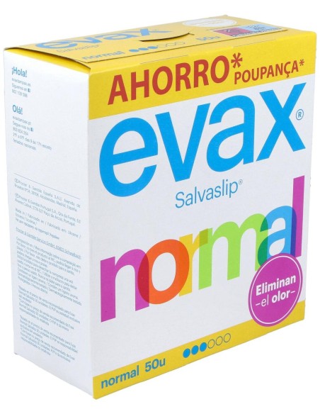 Salvaslip Evax Normal 44+6Ud.