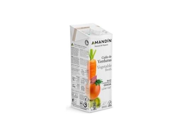 Caldo De Verduras 1Lt 6Uds. Bio
