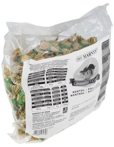 Marnys Caramelo Propleo Miel Menta Eucalipto 1000G