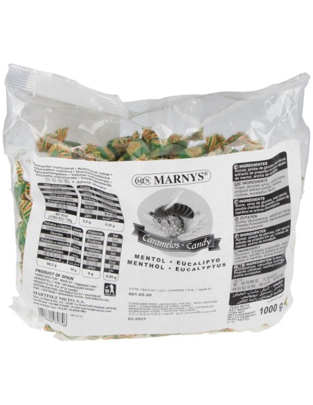 Marnys Caramelo Propleo Miel Menta Eucalipto 1000G