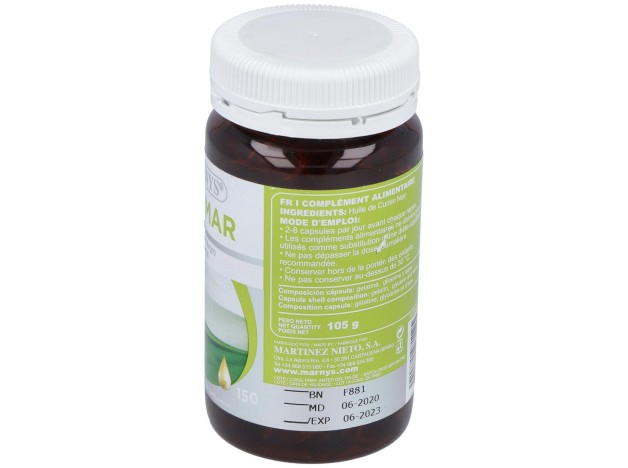 Marnys Cuminmar Aceite De Comino Negro 150Caps