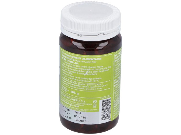 Marnys Cuminmar Aceite De Comino Negro 150Caps