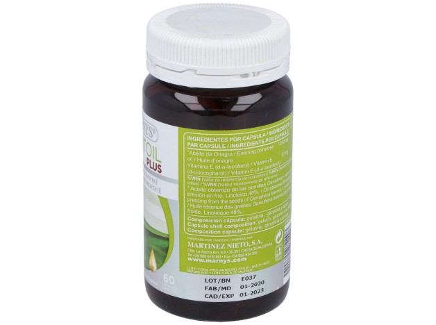 Marnys Mar-Vitoil Plus Aceite Onagra 1050Mg 60Caps