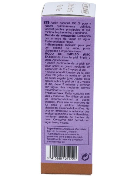 Marnys Aceite Esencial Árbol Del Té 50Ml