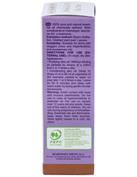 Marnys Aceite Esencial Árbol Del Té 50Ml