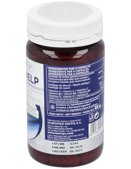 Artrohelp Cart.Tib.+Vit.+Min.120Cap.