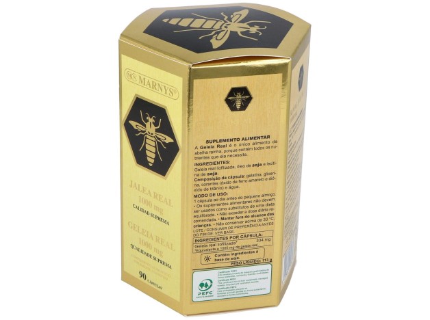 Marnys Jalea Real 1000Mg Con Lecitina 90Caps
