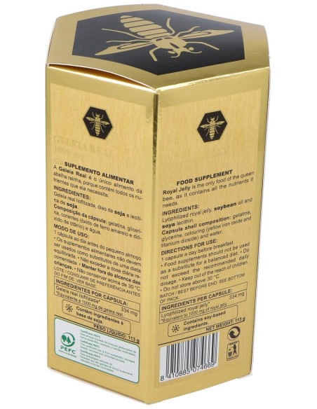 Marnys Jalea Real 1000Mg Con Lecitina 90Caps