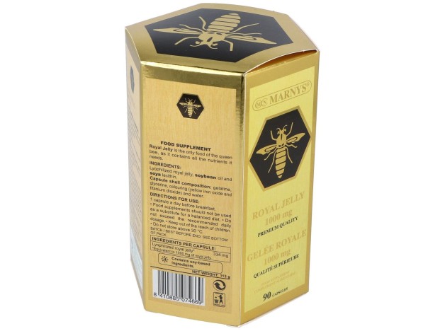 Marnys Jalea Real 1000Mg Con Lecitina 90Caps