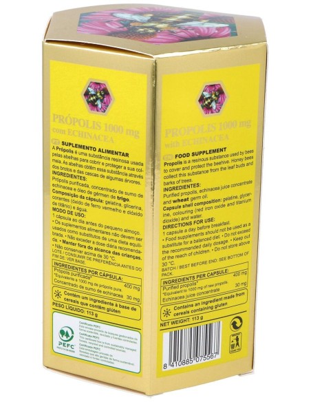 Marnys Propóleo 1000Mg Con Equinácea 90Caps