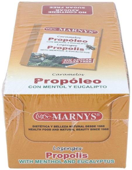 Caramelos Propoleo Sin Azucar Expositor 20Ud