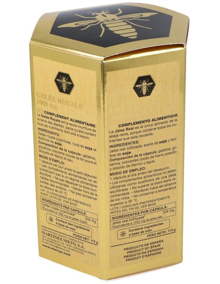 Marnys Jalea Real 1000Mg Con Lecitina 90Caps