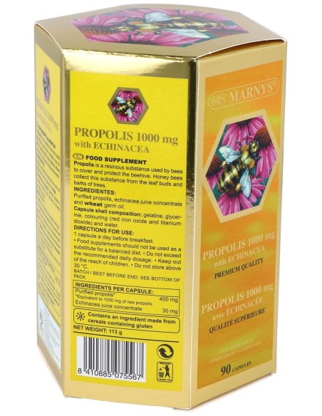 Marnys Propóleo 1000Mg Con Equinácea 90Caps