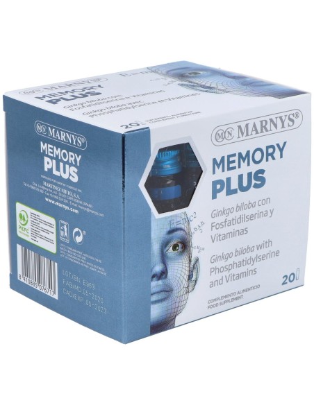 Marnys Memory Plus 20X10Ml