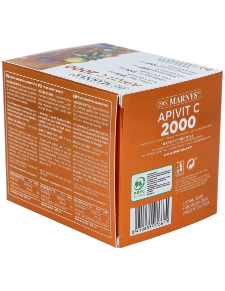 Marnys® Apivit C Plus 2000Mg 20 Ampollas
