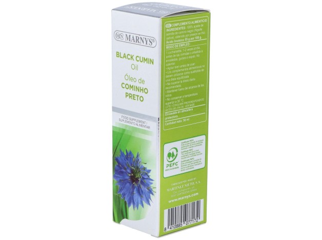 Marnys Aceite Puro Comino Negro 50Ml