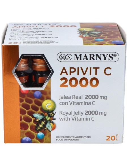 Marnys® Apivit C Plus 2000Mg 20 Ampollas