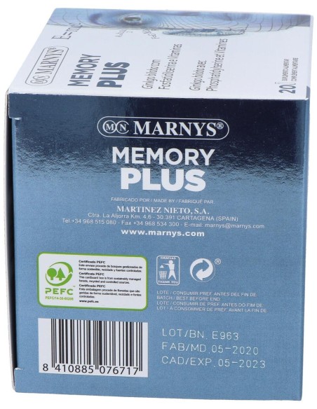 Marnys Memory Plus 20X10Ml