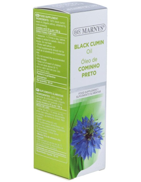 Marnys Aceite Puro Comino Negro 50Ml