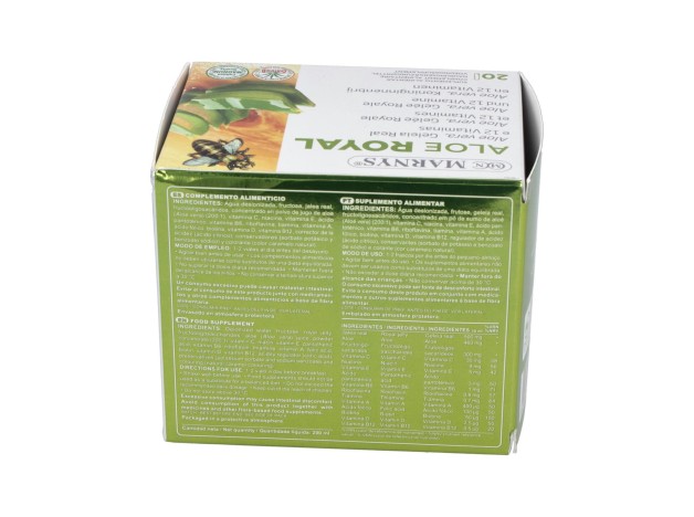 Marnys Aloe Royal 20X10Ml