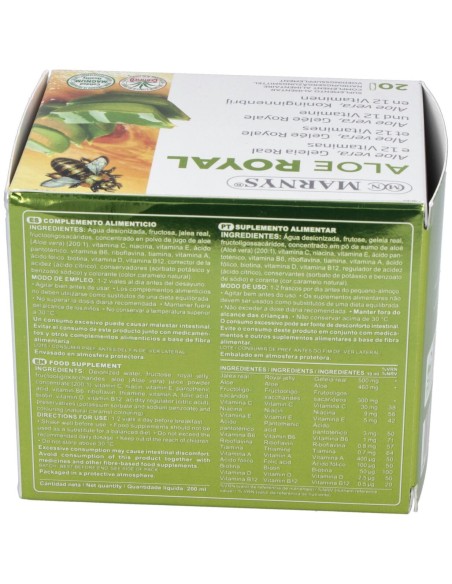 Marnys Aloe Royal 20X10Ml