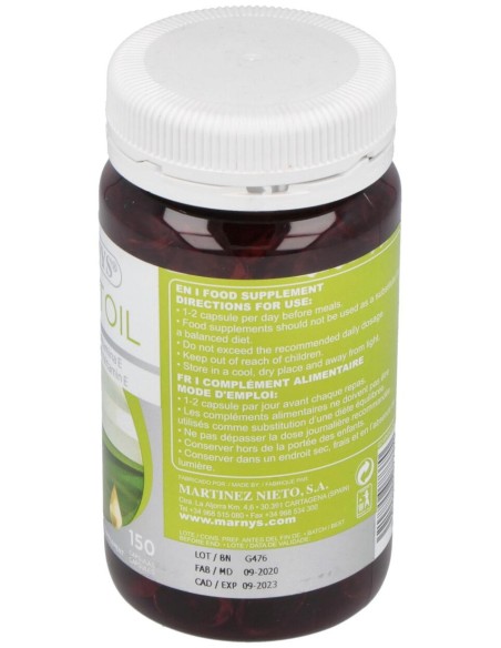 Aceite De Onagra (Mar-Vitoil) 500Mg. 150Perlas