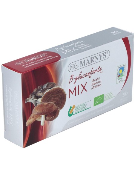 Marnys Beta-Glucanforte Mix Setas 30Caps