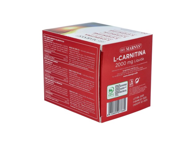 L-Carnitina 2000 Sabor Naranja 20Viales