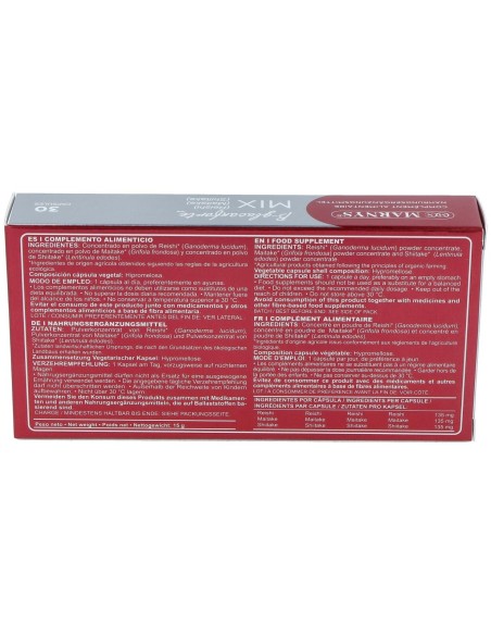 Marnys Beta-Glucanforte Mix Setas 30Caps