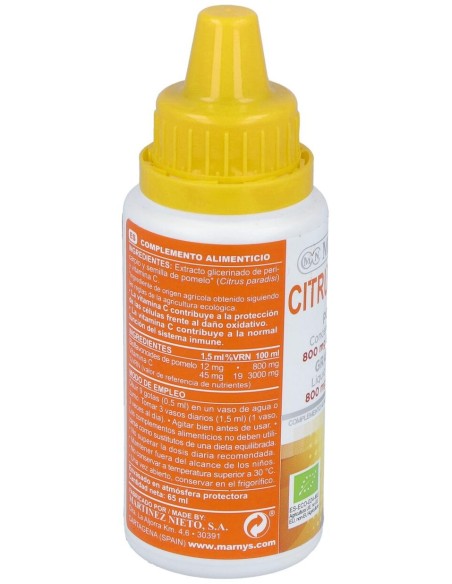 Marnys Citrubiomax Pomelo Líquido Bio 65Ml