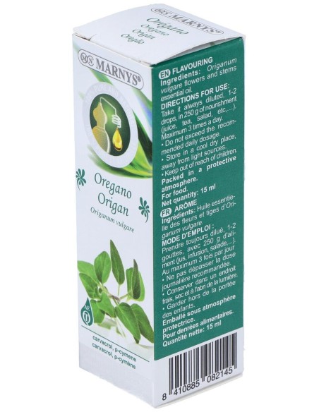 Marnys Aceite Esencial Alimentario De Oregano Estuche 15