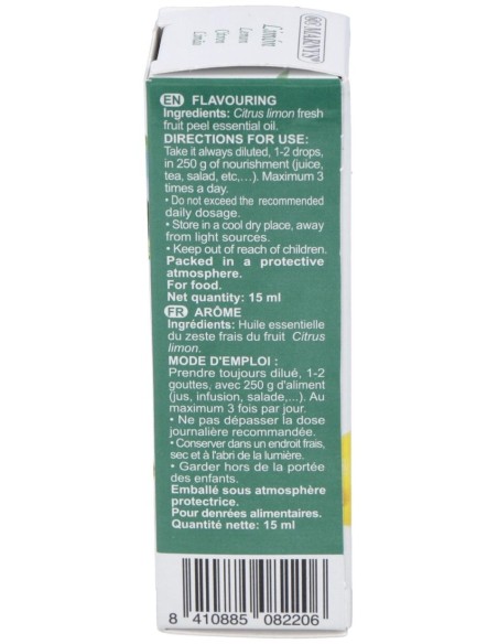 Marnys Aceite Esencial Alimentario De Limon Estuche 15Ml