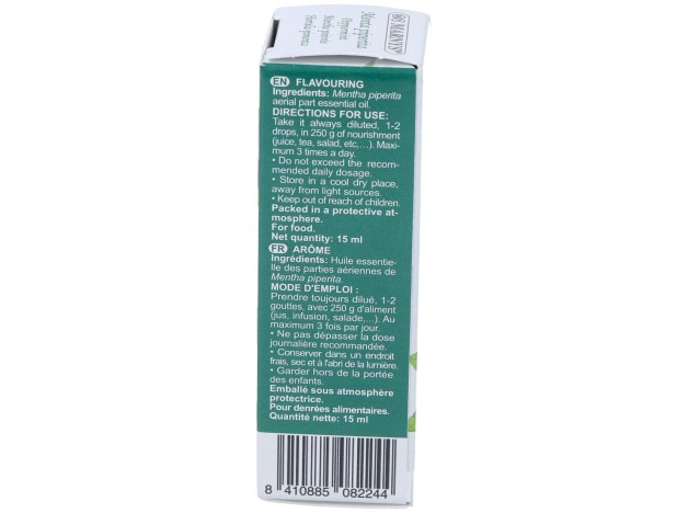 Menta Piperita Oleo Essencial Alimentario 15Ml.