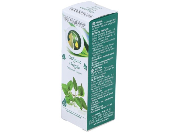 Marnys Aceite Esencial Alimentario De Oregano...
