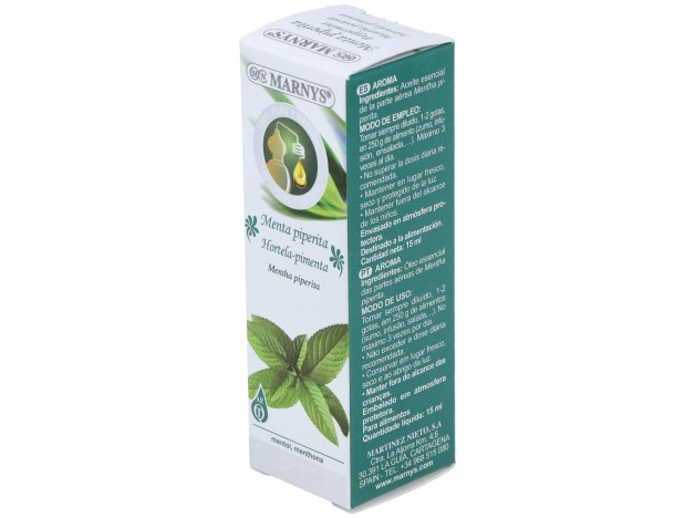 Menta Piperita Oleo Essencial Alimentario 15Ml.