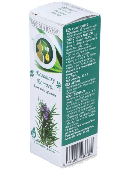 Romero Oleo Essencial Alimentario 15Ml.