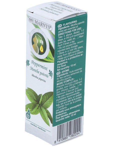 Menta Piperita Oleo Essencial Alimentario 15Ml.