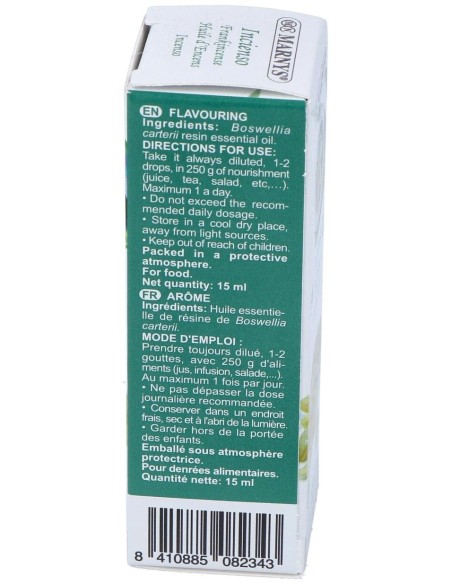 Marnys Aceite Esencial Alimentario De Incienso Estuche 15Ml