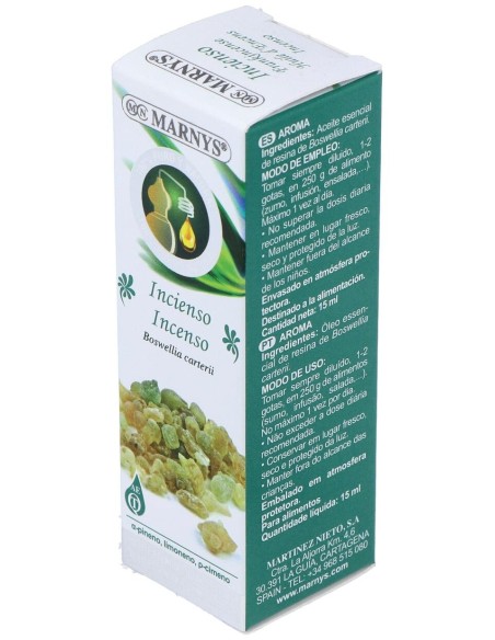 Marnys Aceite Esencial Alimentario De Incienso Estuche 15Ml